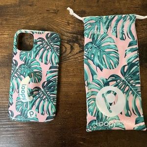 Monstera IPhone 11 loopy case